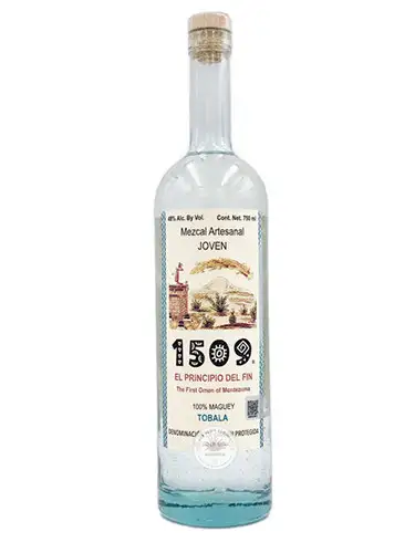 1509 TOBALA MEZCAL JOVEN 750ML 100% MAGUEY 94PF NOM-0224X
