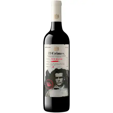 12 Bottle Case 19 Crimes Red Blend (Australia) w/ Shipping Included