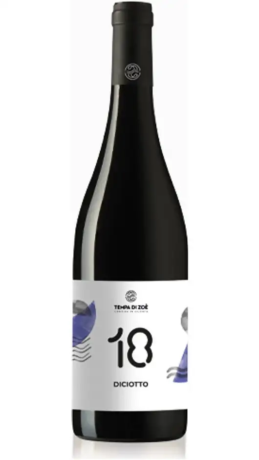 Aglianico Paestum IGT - Diciotto - Tempa di Zoe