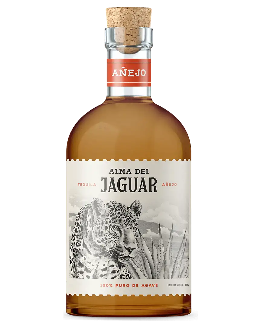 Alma Del Jaguar Tequila Anejo High Proof 102.4