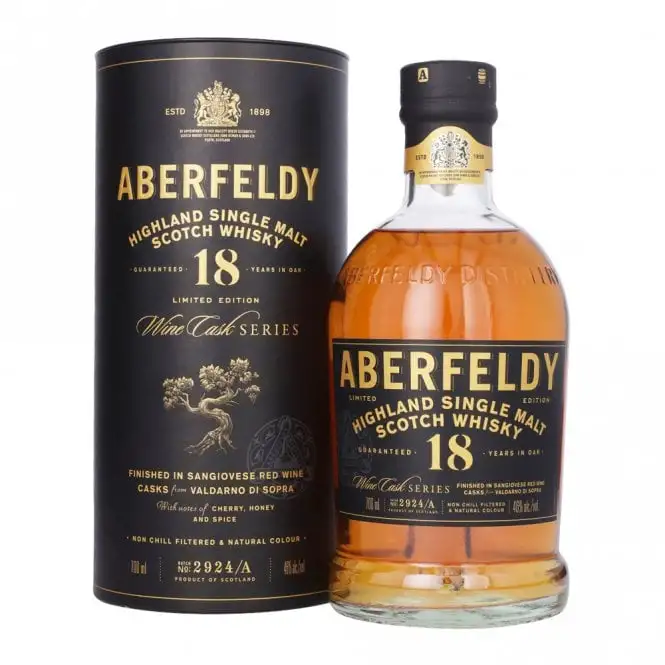 Aberfeldy 18 Year Old - Sangiovese Italian Wine Cask
