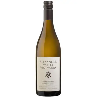 12 Bottle Case Alexander Valley Vineyards Alexander Chardonnay 2023 w/ Shipping Included
