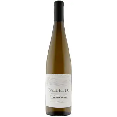 12 Bottle Case Balletto Russian River Gewurztraminer 2024 w/ Shipping Included