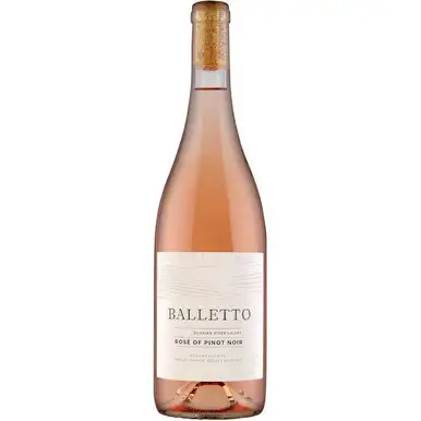 12 Bottle Case Balletto Russian River Rose of Pinot Noir 2024 w/ Shipping Included