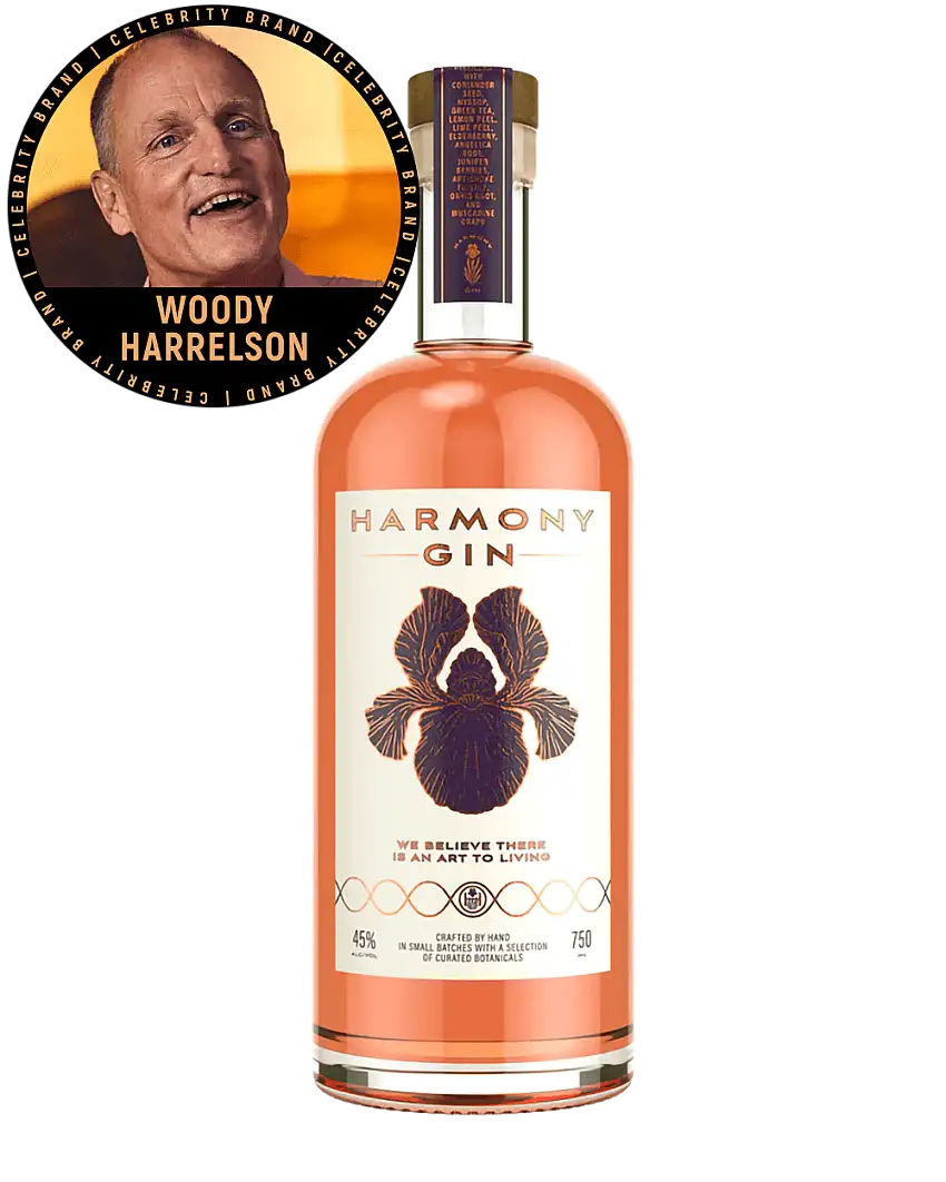 Holistic Spirits Harmony Gin by Woody Harrelson